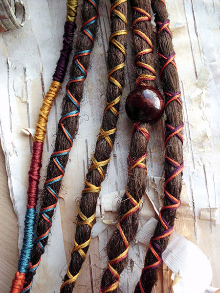 When can I start adding hair wraps and/or beads to my dreadlocks ...